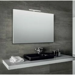 Specchio Bagno 100x70 Cm Con Lampada Led