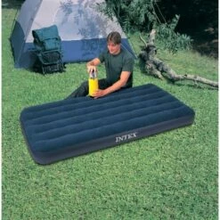 Materasso Gonfiabile Singolo Floccato Intex