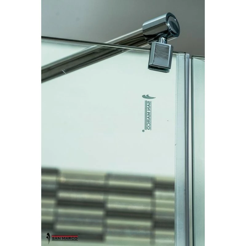 Box Doccia San Marco Luxor 8 Mm Con Porta Battente - immagine 2