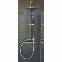 Colonna Doccia Con Doccione Effetto Pioggia E Doccetta