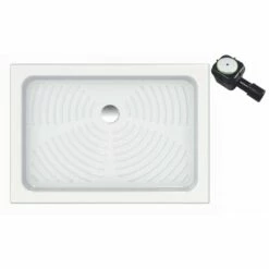 Piatto Doccia In Ceramica Per Cabina Doccia 70x100 Cm