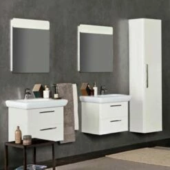 Mobile Bagno Lavabo Pozzi Ginori Fast 40x50 Cm Grigio