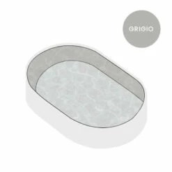 Liner Grigio Per Piscine Interrate Alkorplan 1000