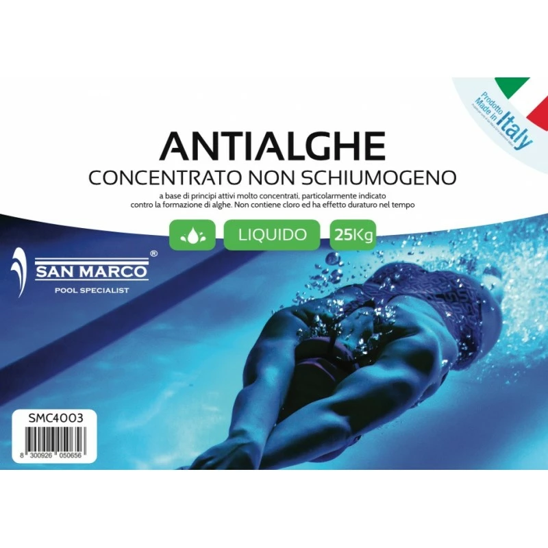 San Marco Antialghe Liquido Concentrato Non Schiumogeno 25Kg - immagine 2