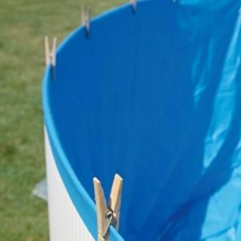 San Marco Liner Azzurro Per Piscina Rotonda 350x120 Cm - immagine 2