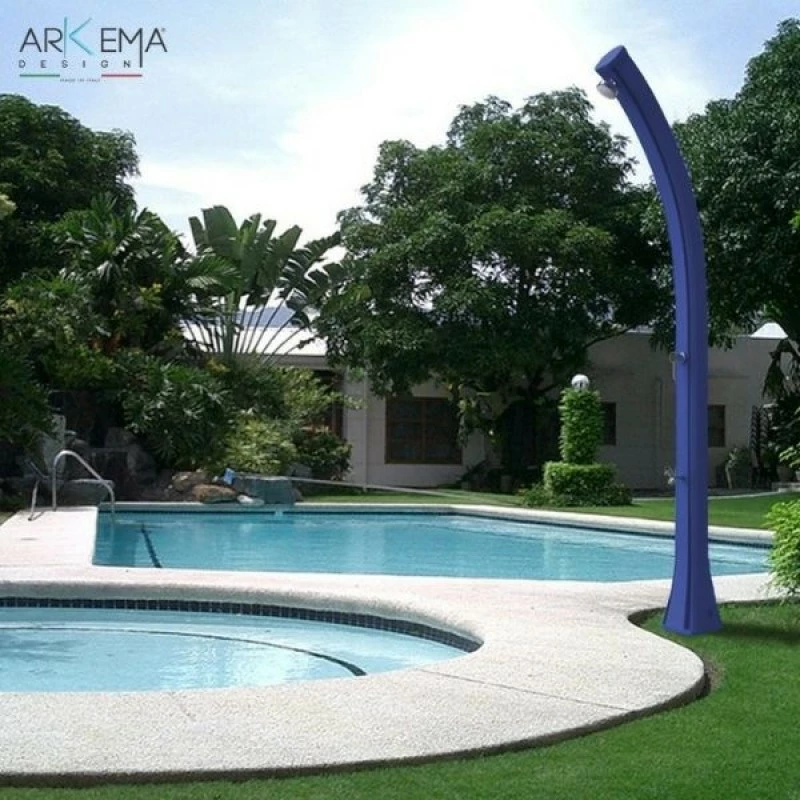 Doccia Solare Happy Five 520 Arkema 24 Lt Con Rubinetto Lavapiedi