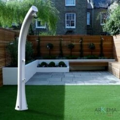 Doccia Solare Happy XL Arkema 35 Lt Con Rubinetto Lavapiedi