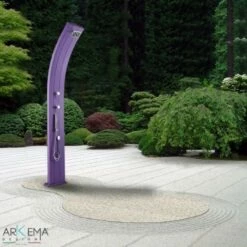 Doccia Solare Curva In Alluminio Dada 340 Arkema 30 Lt