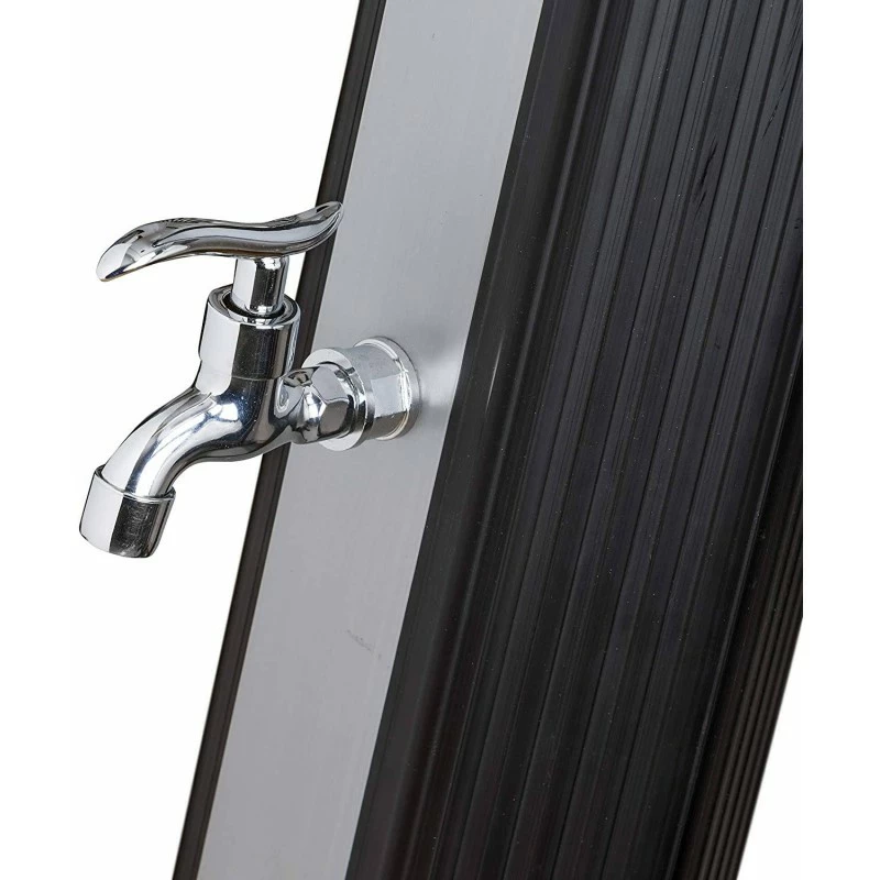 Doccia Solare Gre Da 35 Lt Con Rubinetto Lavapiedi - immagine 3