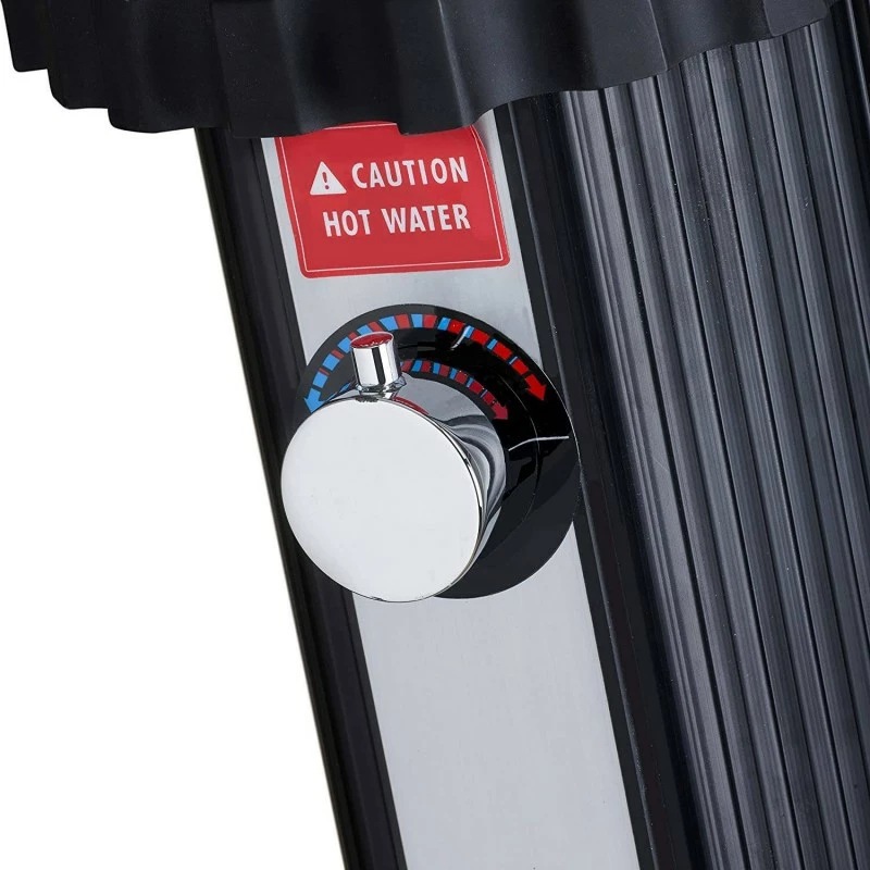 Doccia Solare Gre Da 35 Lt Con Rubinetto Lavapiedi - immagine 4