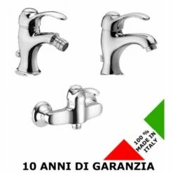3 Rubinetti Per Lavabo Bidet E Doccia Lares Nuovi Effepi