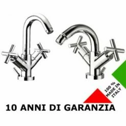 2 Rubinetti Per Lavabo E Bidet Linea Effepi