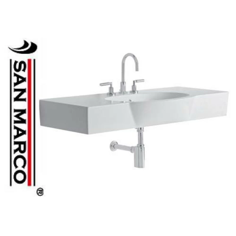 Lavabo Bagno Da Appoggio Pozzi Ginori 120 Cm