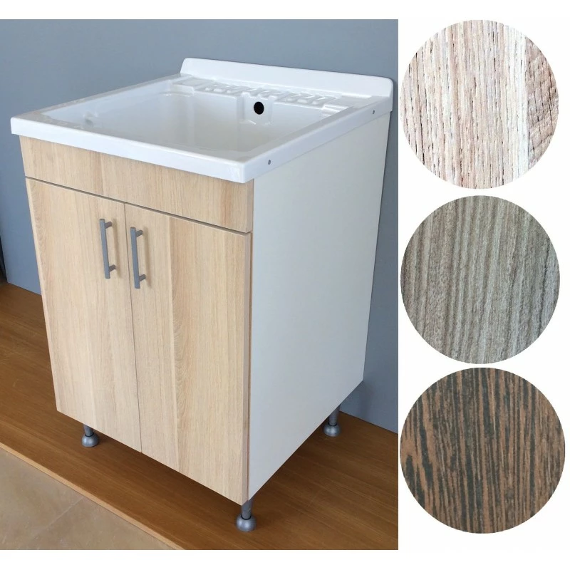 Lavatoio Per Lavanderia In Legno Rifinitissimo - immagine 10