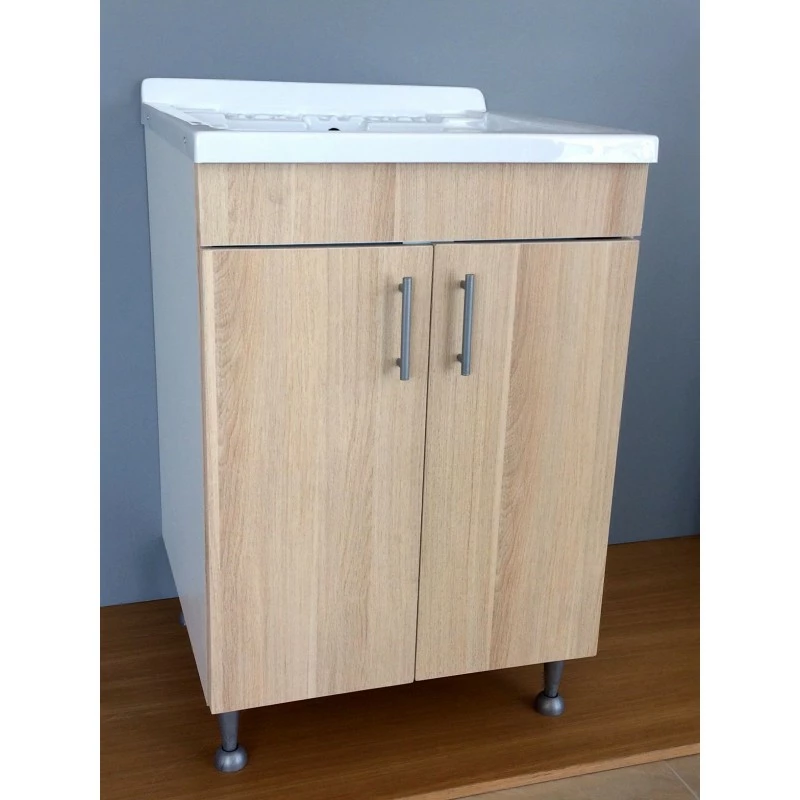 Lavatoio Per Lavanderia In Legno Rifinitissimo