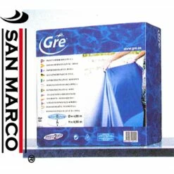 Liner Per Piscine Gre Azzurro Rotondo 350x132 Cm