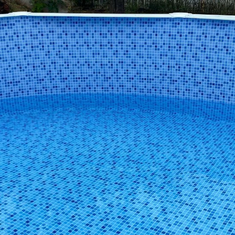 San Marco Liner Mosaico Per Piscina Fuori Terra Rotonda GRE 460 Cm