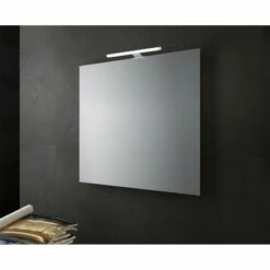 San Marco Specchio Bagno Filo Lucido Con Lampada Led 60x60 Cm