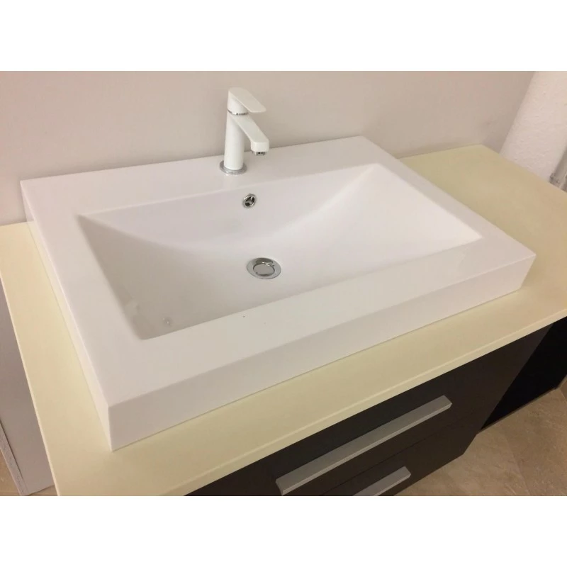 San Marco Mobile Bagno Sospeso 120 Cm Con 2 Cassettoni A Chiusura Ammortizzata - immagine 3