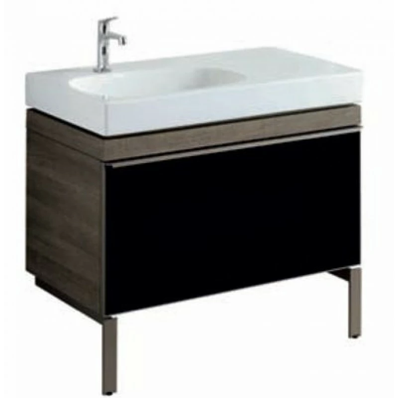 Mobile Lavabo Asimmetrico Pozzi Ginori Citterio 90 Sabbia Dx