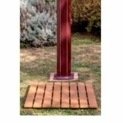 Base Per Doccia Solare Gre Per Piscine 60x60 Cm