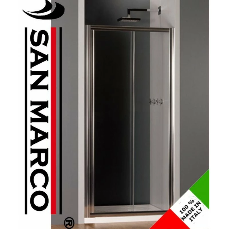 Porta Per Cabina Doccia Con Anta Fissa E Scorrevole Idealbox