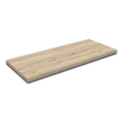 Mensola Per Lavabo In Legno Laminato Rovere Sabbia