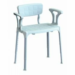 Sedia Per Doccia Regolabile Con Braccioli 50x30 Cm