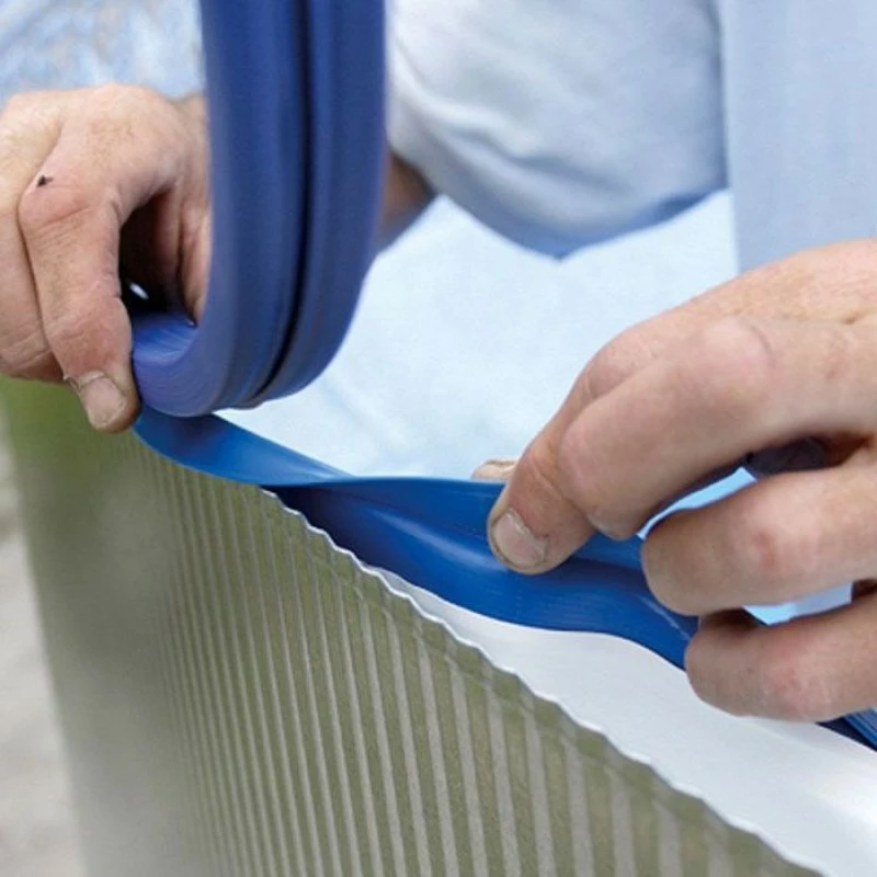 Liner Per Piscine Gre Azzurro Ovale 1000x550x132 Cm - immagine 2