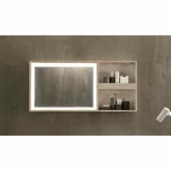 Specchio Bagno Pozzi Ginori 60x135 Cm Citterio Sabbia