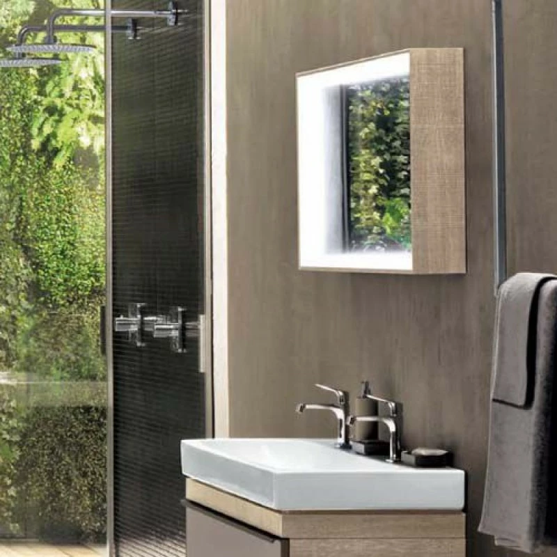 Specchio Bagno Pozzi Ginori Citterio 120x60 Cm Fumè