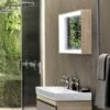 Specchio Bagno Pozzi Ginori Citterio 60x120 Cm Sabbia