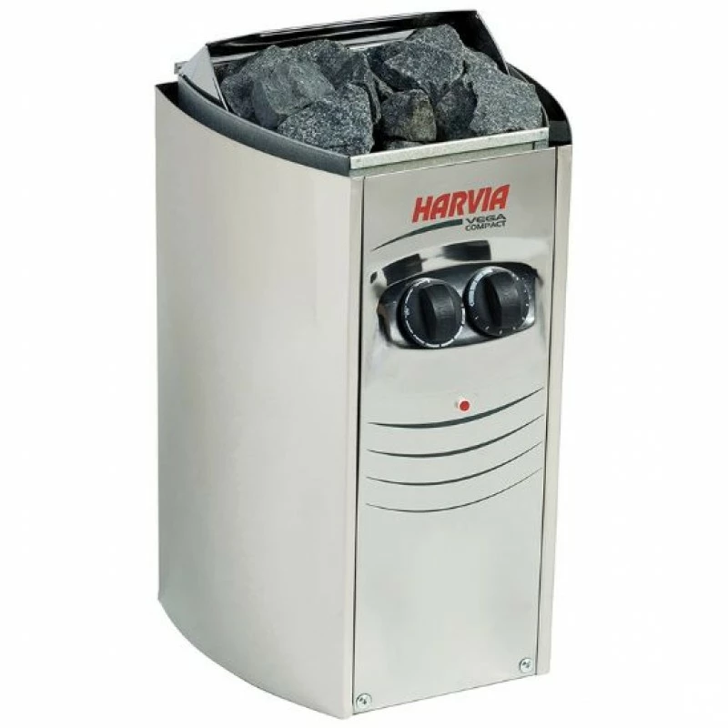 Stufa Elettrica Vega Compact Per Sauna A Vapore Da 3,5 KW