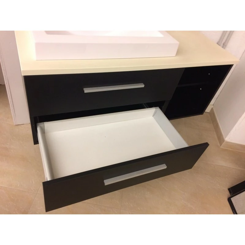 San Marco Mobile Bagno Sospeso 120 Cm Con 2 Cassettoni A Chiusura Ammortizzata - immagine 4